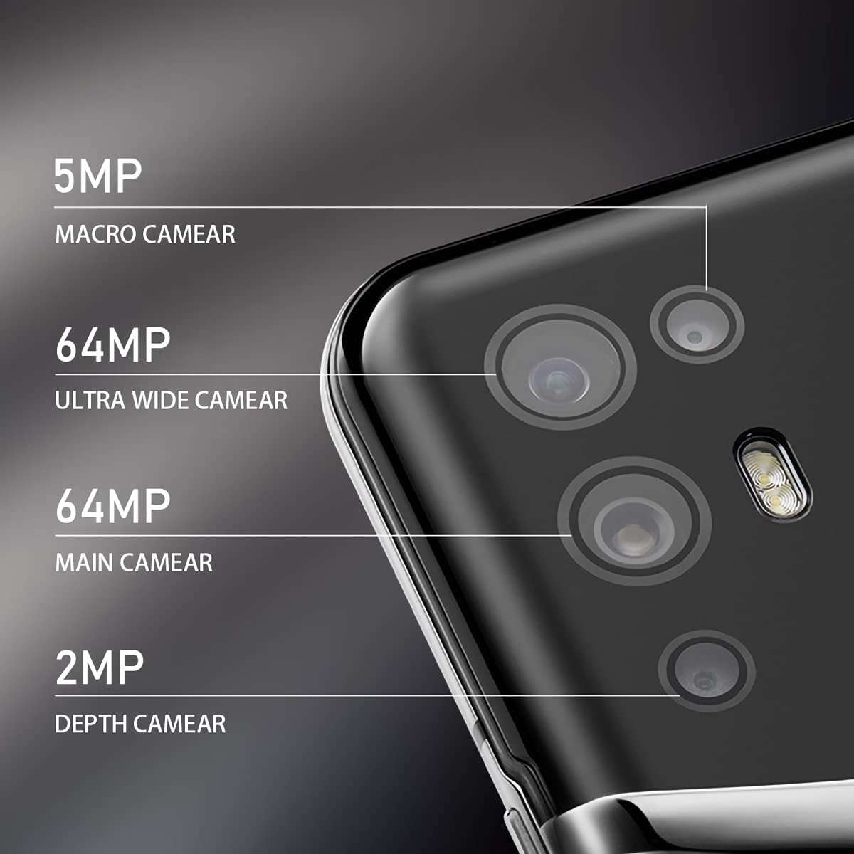 Vertu iVERTU 5G Unlocked Android Smartphone, Calf Leather Craft (Black) 2