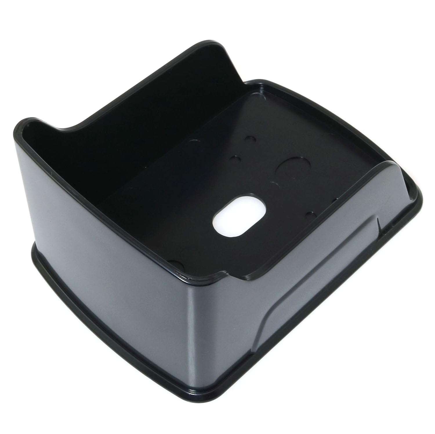 RLECS Plastic Access Control Enclosure Weatherproof Doorbell Cover with Mounting Holes for Access Control Keypads Card Readers and Time Clocks Black 3