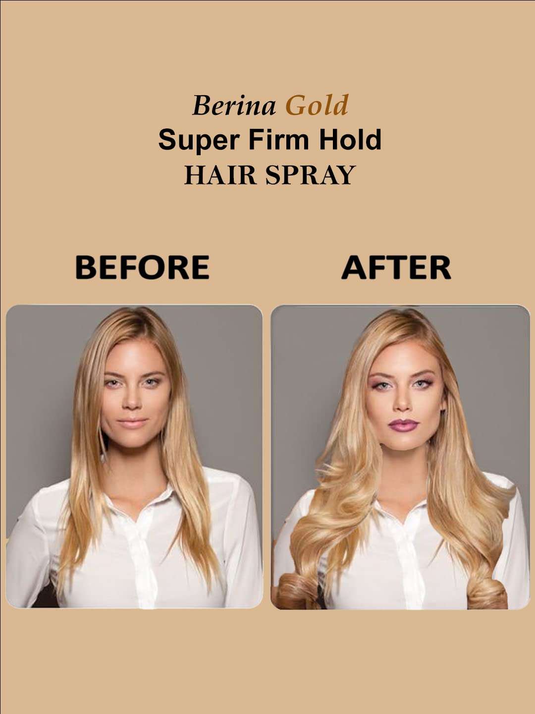 Berina Hair Spray- Super Firm Hold - 250ml 5