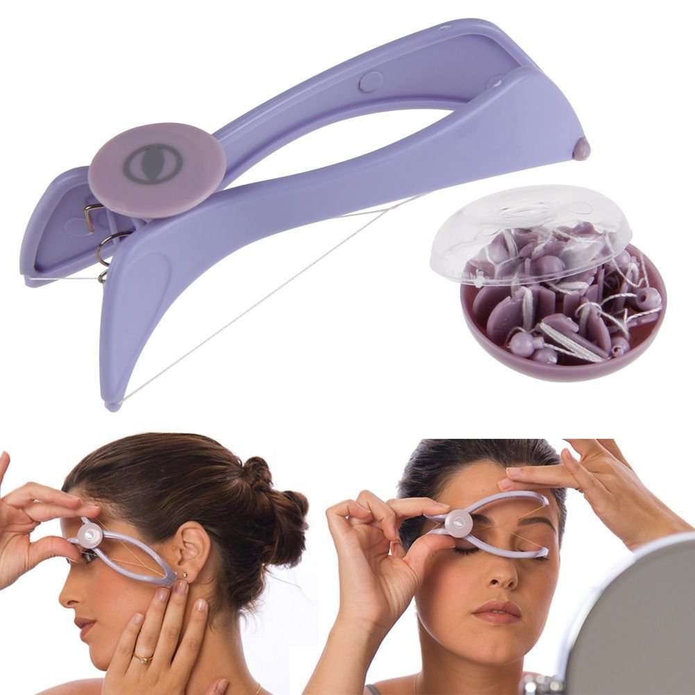 HealthIQ Slique Eyebrow Face and Body Hair Threading and Removal System 1