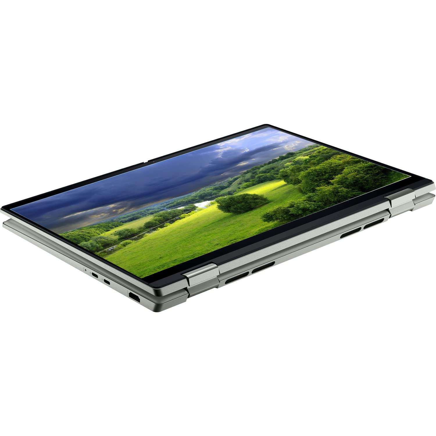 DELL 2022 Inspiron 7000 2-in-1 Laptop, 14" FHD+ Touch Display, AMD Ryzen 7 5825U, 16GB DDR4 RAM, 2TB SSD, FHD Webcam, HDMI, Backlit KB, FP Reader, Wi-Fi 6, Windows 11 Home, Pebble Green 4