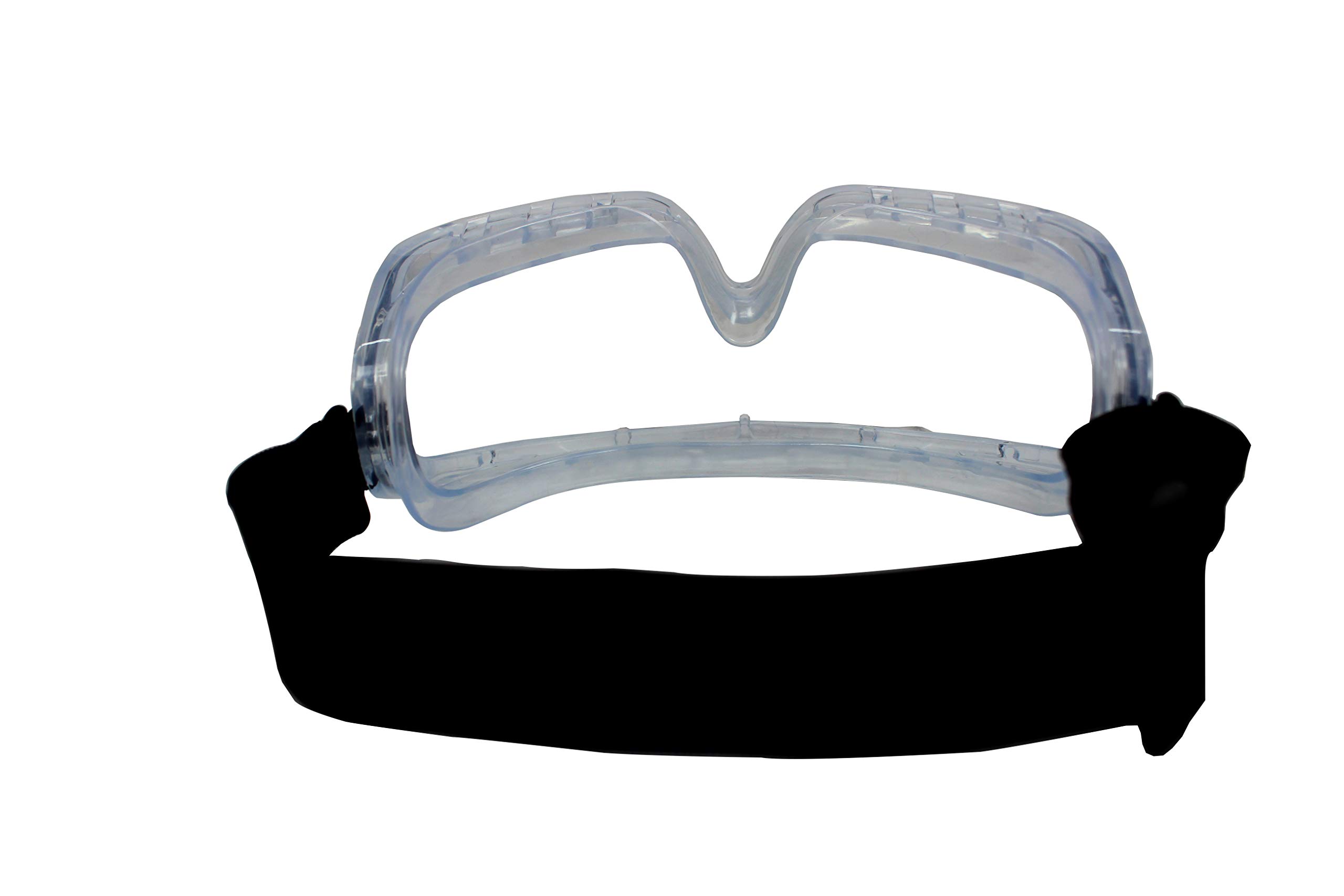 Troy Safety Heavy duty Industrial Protective Chemical Splash Safety Goggles, Glasses | Crystal Clear, Anti-Fog Design, High Impact Resistance | Perfect Eye Protection (24 PCS, NEW-GG201) 4