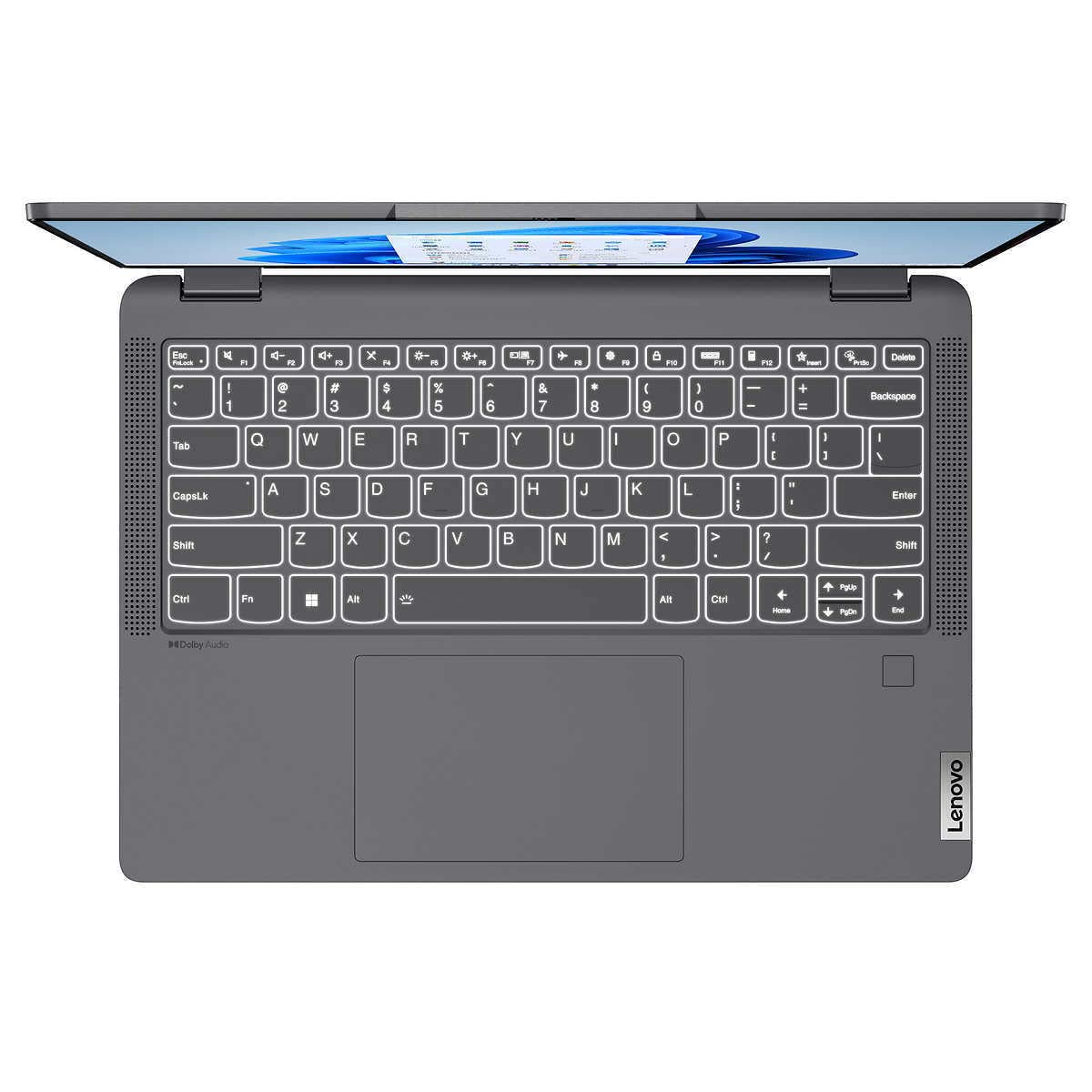 Lenovo 2023 IdeaPad Flex 5 14” OLED 2.8K Touch 2-in-1 Laptop 10-Core Intel i7-1255U Iris Xe Graphics 16GB DDR4 1TB NVMe SSD Thunderbolt4 WiFi AX HDMI Backlit KB Fingerprint Windows 11 Home w/RE USB 4