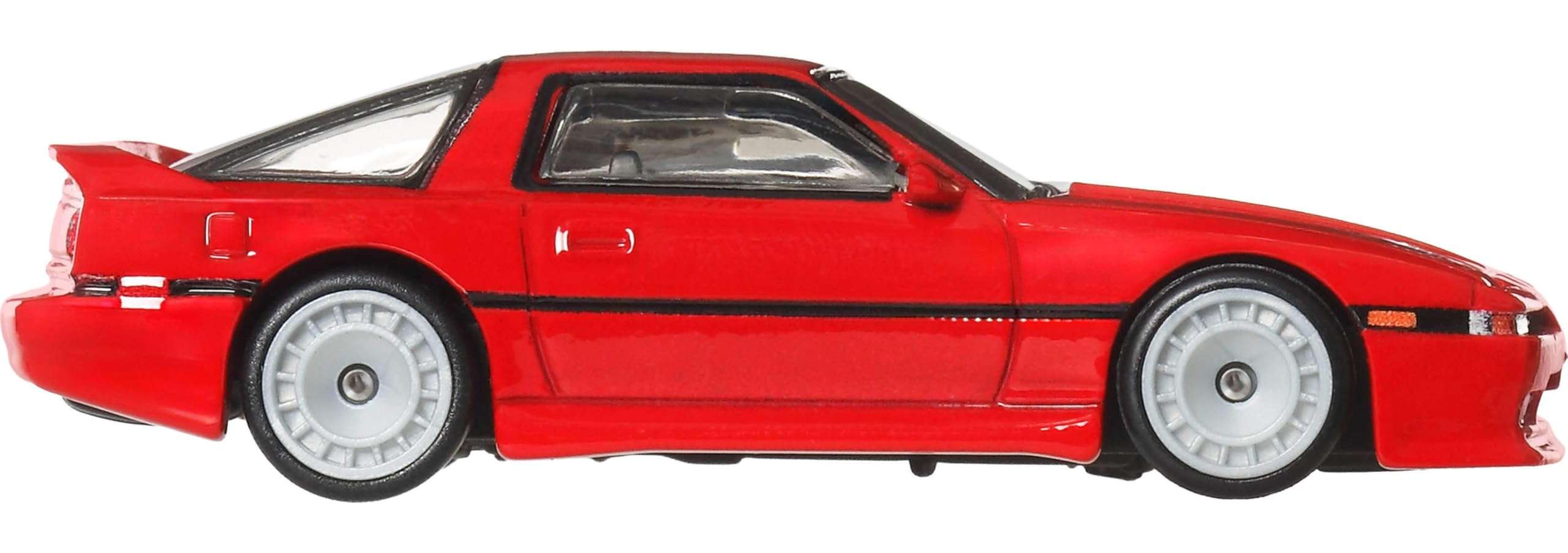 Hot Wheels Premium Car Culture Collectible Toy Car, 1:64 Scale Die-Cast Toyota Supra A70, Ronin Run 2 Vehicle with Real Riders Tires 6