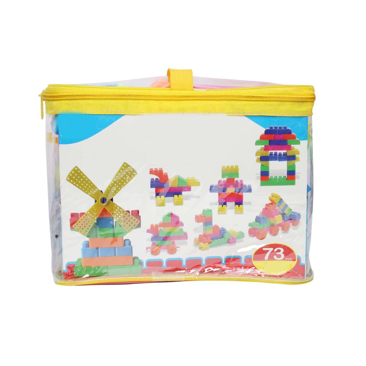 MAJIK Puzzles Building Blocks Toy Game for Kids and Children Multi Color (M4) 6