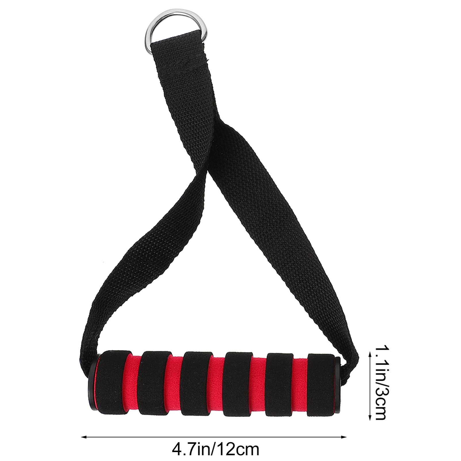 BESPORTBLE 4pcs Foam Handle Home Resistance Band Heavy Duty Fitness Handle Fitness Grip DIY Fitness Equipment Accessories Workout Strap Cable Machine Attachment Exercise Handle Grip 3