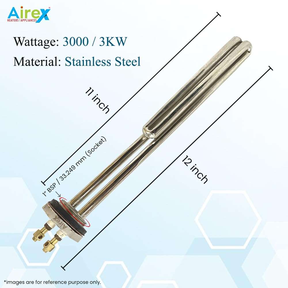 Airex 3000W All Type Midget Element for Instant Geysers Used in Coffee Machine 230V 3