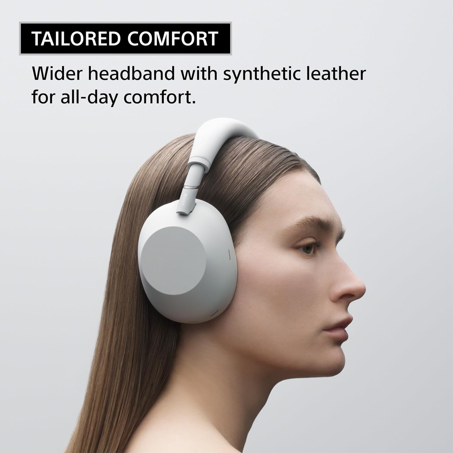 Sony WH-1000XM6 The Best Wireless Noise Canceling Headphones + Portable Charger + 20W 2-Port Wall Charger (Platinum Silver) 4