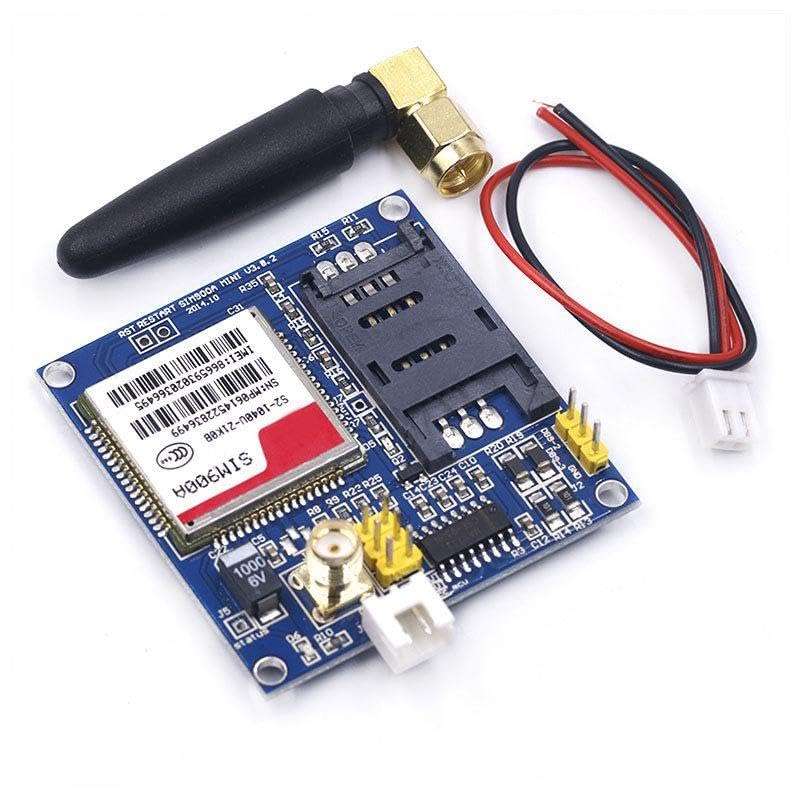 SIM900A V4.0 GSM GPRS Wireless Communication Development Board Kit with TTL Serial Port, Dual Antenna Interface, Voice and Mic Support, Compatible with UNO and Rduino Projects 3