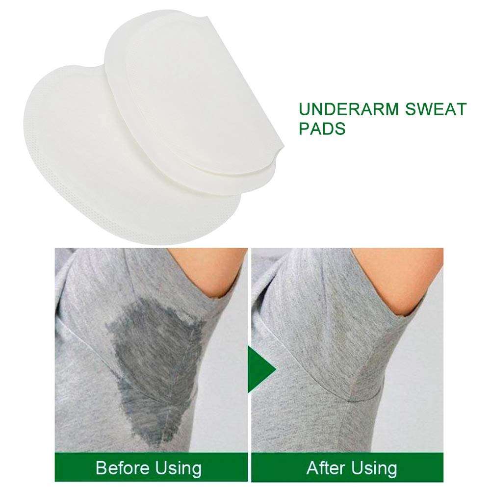 Alucy Underarm Sweat Pads Disposable Armpit Shields With Comfortable, Sweat And Odor Blocker Experience-For Men And Women(10Pcs) 6