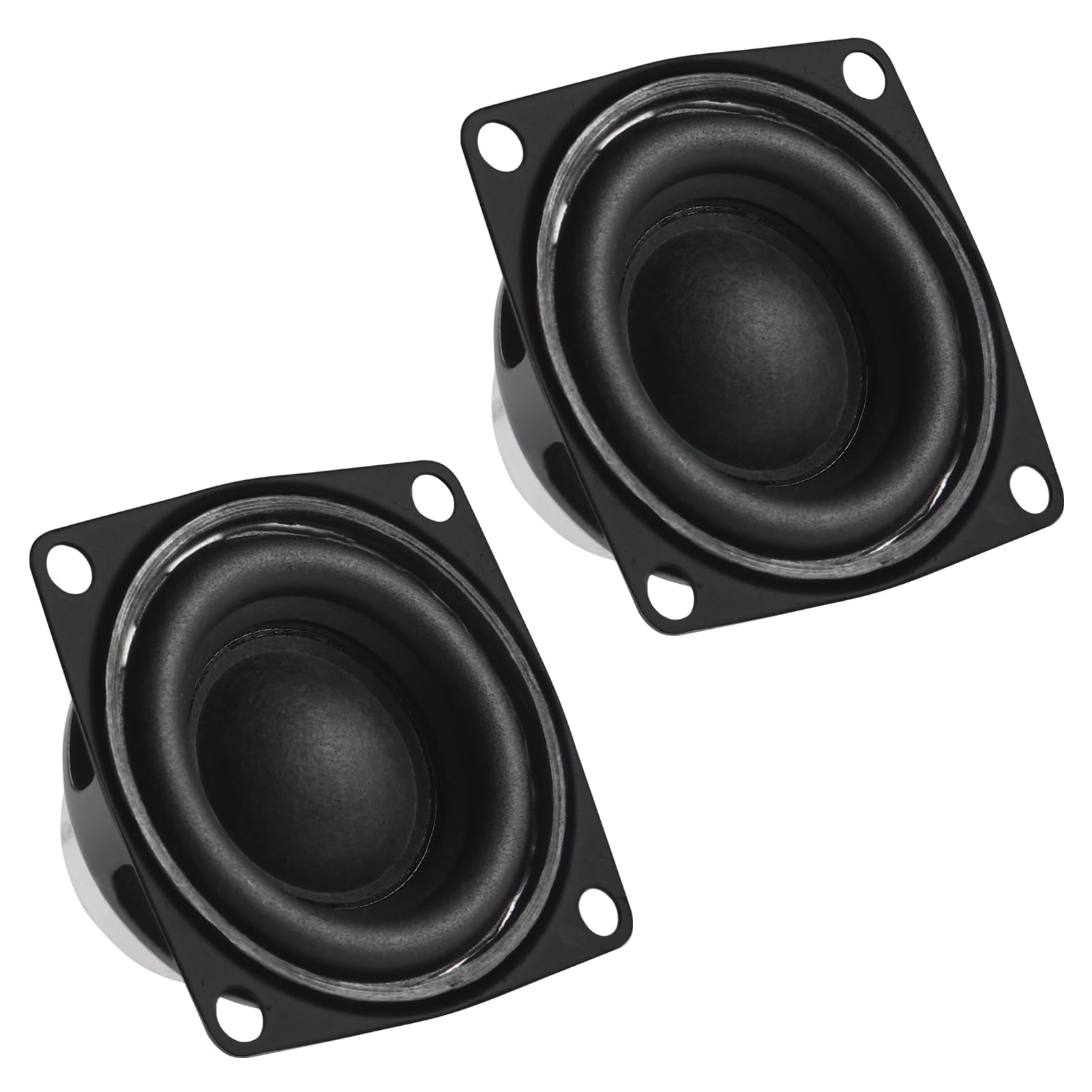 DWEII 2Pcs 2" 2inch 4Ohm 10W Full Range Audio Speaker Stereo Woofer Loudspeaker for Arduino 2inch 4Ohm 10W Full Range Audio Speaker Stereo Woofer Loudspeaker