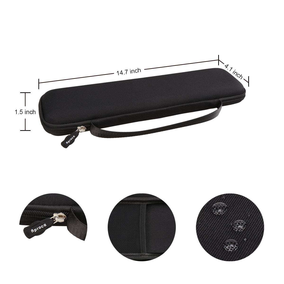 Aproca Hard Travel Protective Case compatible with KORG nanoKONTROL2 / NANOKEY2WH / nanoPAD2 Slim-Line USB Control Surface/MIDI Pads 5