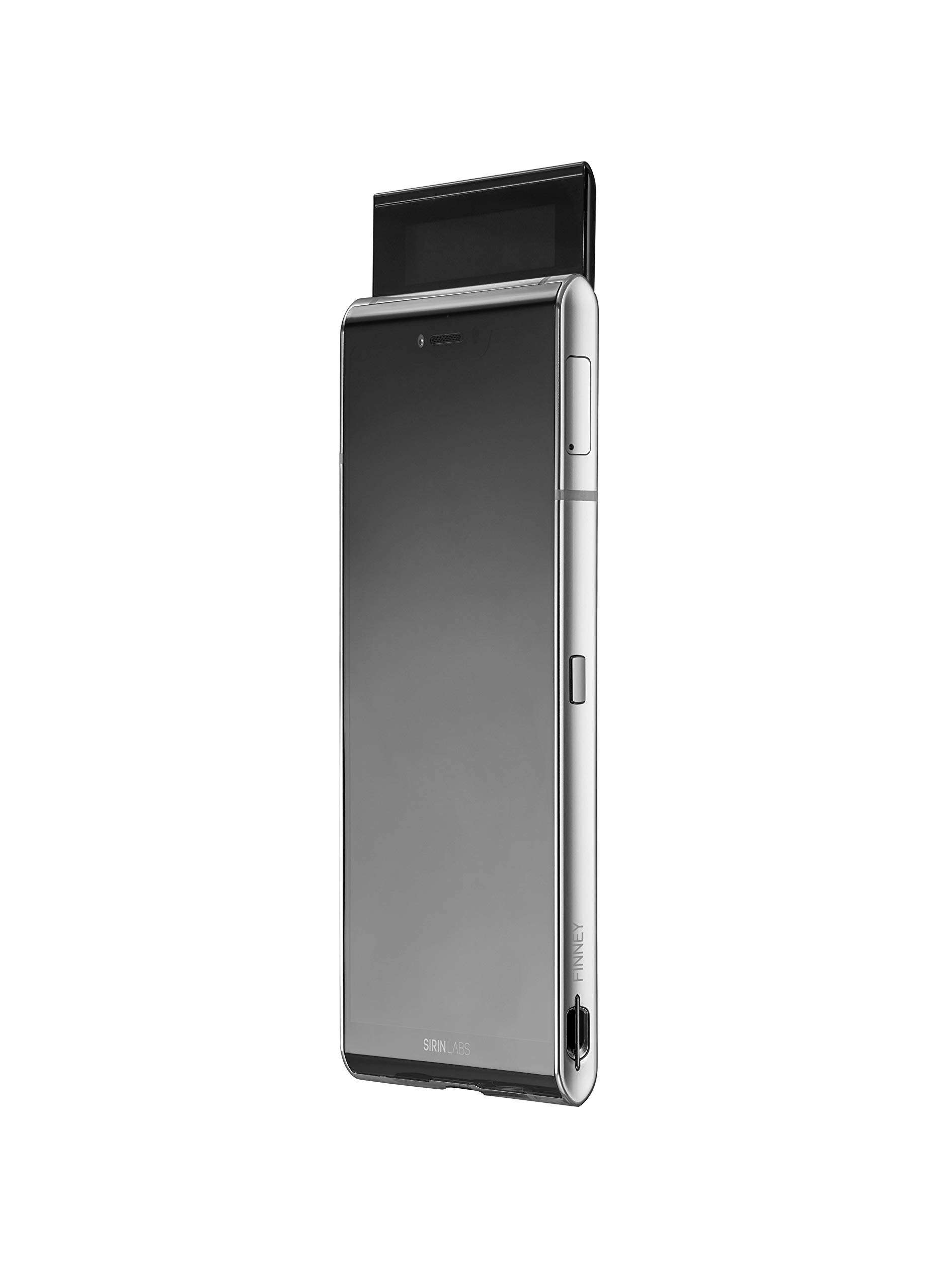 Sirin Labs Finney U1 (128GB eMMC, 6GB RAM LPDDR4, 4G/LTE, CDMA) State-of-The-Art Ultra Secured Blockchain Smartphone (Pebble Grey) 2