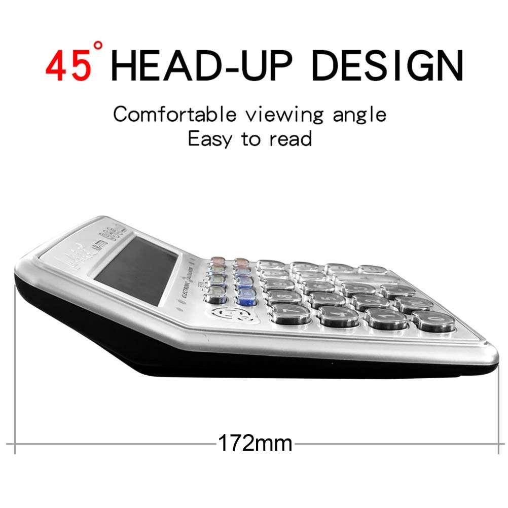 Musical Calculator AR-7778 Music Function Electronic Calculator AR 7778 Portable 12-Digits LCD Display,Calculator Piano Play Senbon Zakura (without Battery) 3