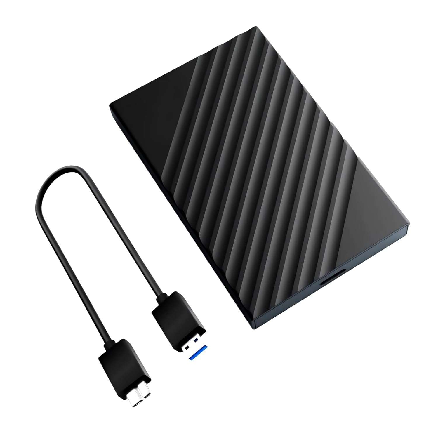 CARE CASE 1TB Portable External Hard Drive USB3.0 HDD for PC, Laptop, Mac - Black 1