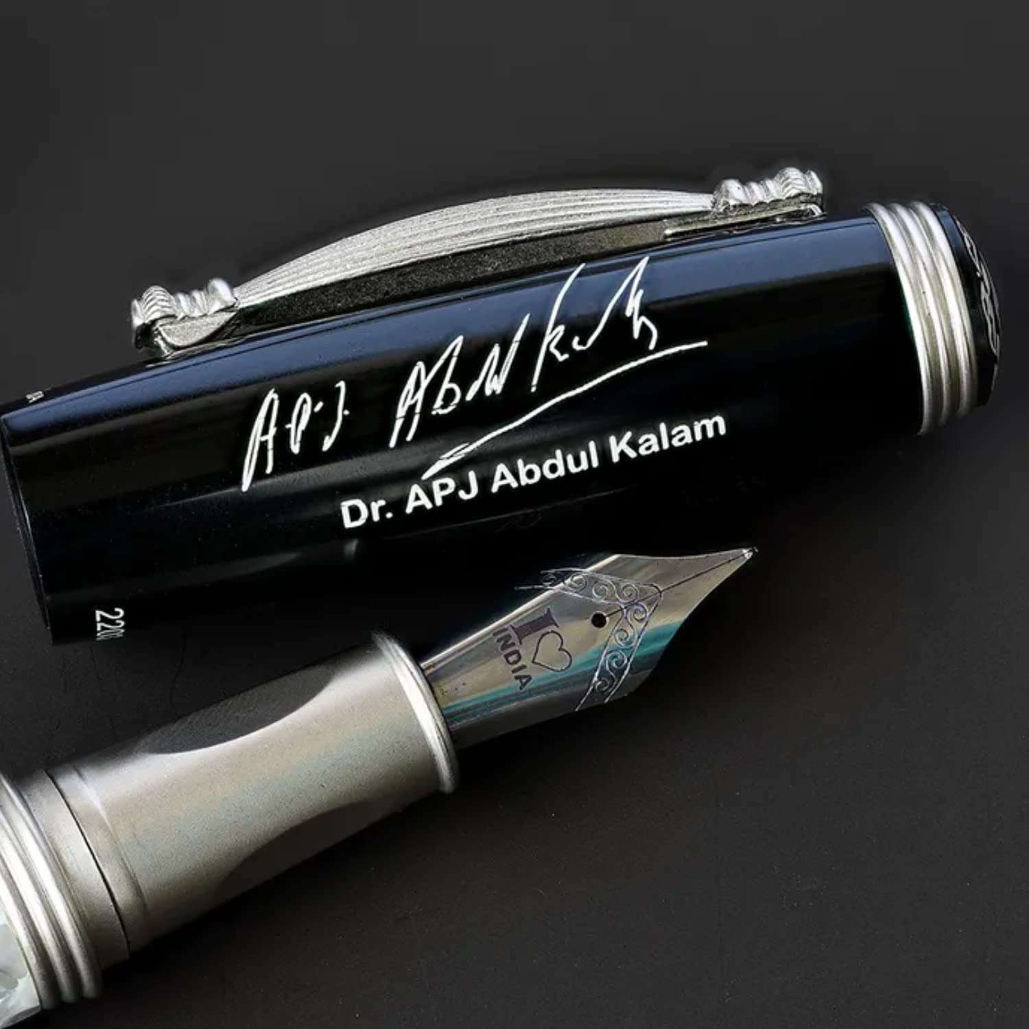 Bharat Ratna Dr APJ Abdul Kalam Signature Edition Fountain Ink Pen Broad Nib Pen 2