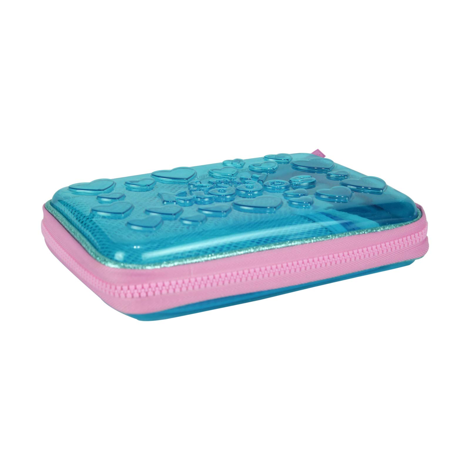 Smily Kiddos | Smily PVC Pencil Case (Light Blue) | Kids & School Pencil Case | School Pencil case | Pencil Case for Boys & Girls | Girls Stylish Pencil Box 4