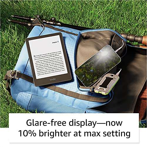 Amazon Kindle Paperwhite (8 GB) – Now with a larger display, adjustable warm light, increased battery life, and faster page turns – Black 2