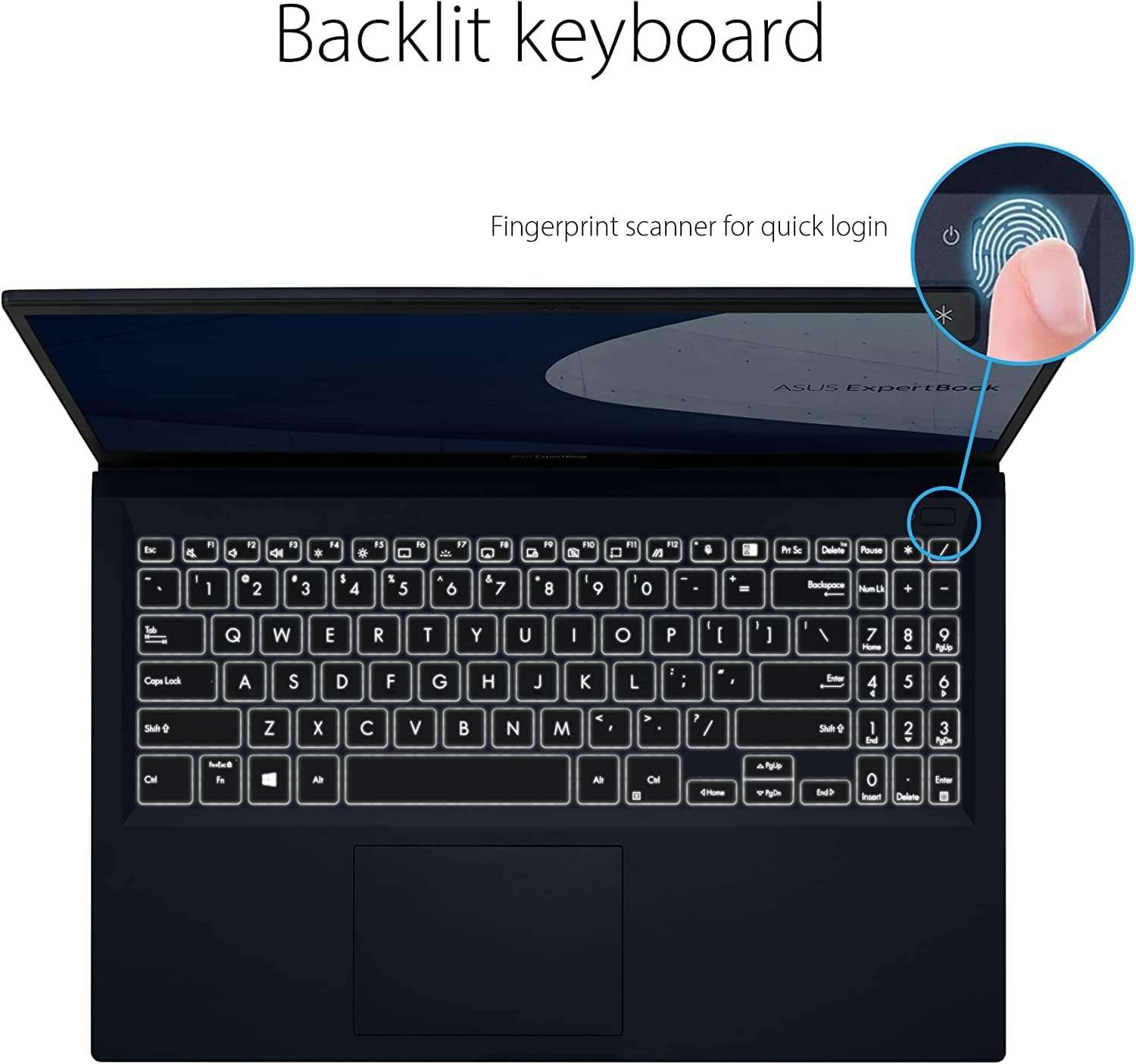 ASUS ExpertBook B1 B1500 15.6" FHD (Intel 4-Core i5-1135G7, 40GB RAM, 2TB PCIe SSD, Military Grade Durable) Business Laptop, Fingerprint, Backlit, 3-Year Warranty, IST HDMI, Win 11 Pro, Star Black 2