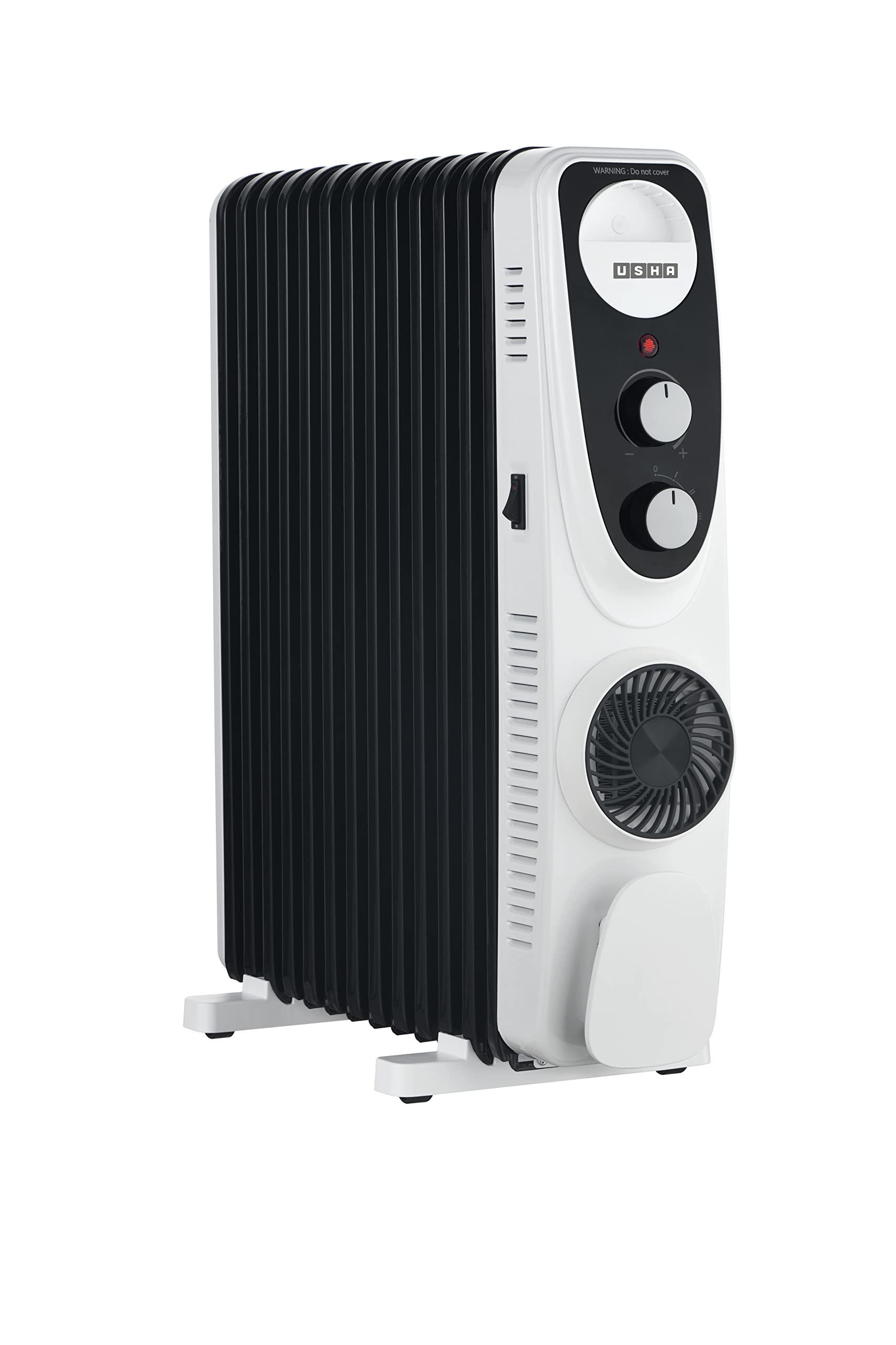 Usha 4213 FU PTC U Shaped 13 Fin Oil Filled Radiator Room Heater (Black) 1