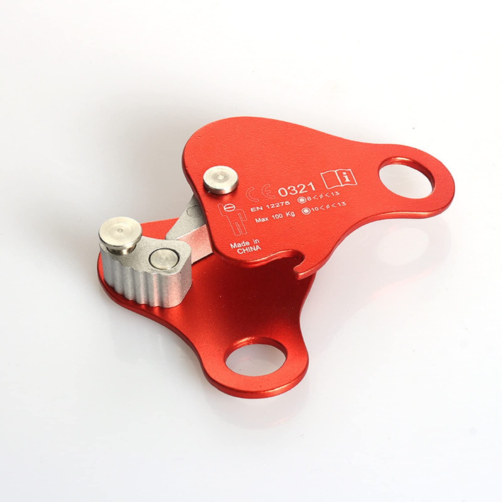 Bluephoenix Climbing Descender Adjuster, Fits 9mm-12mm Rope for Rocking Climbing Protection for Mountaineering 3