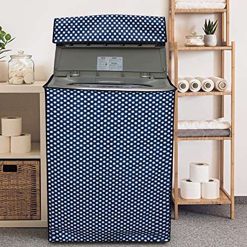 DREAM CARE Waterproof & Dustproof Washing Machine Cover Top Load & Fully Automatic Suitable for 7 kg, 7.2 kg, 7.5 kg (61 x 97 x 61 cms) 1