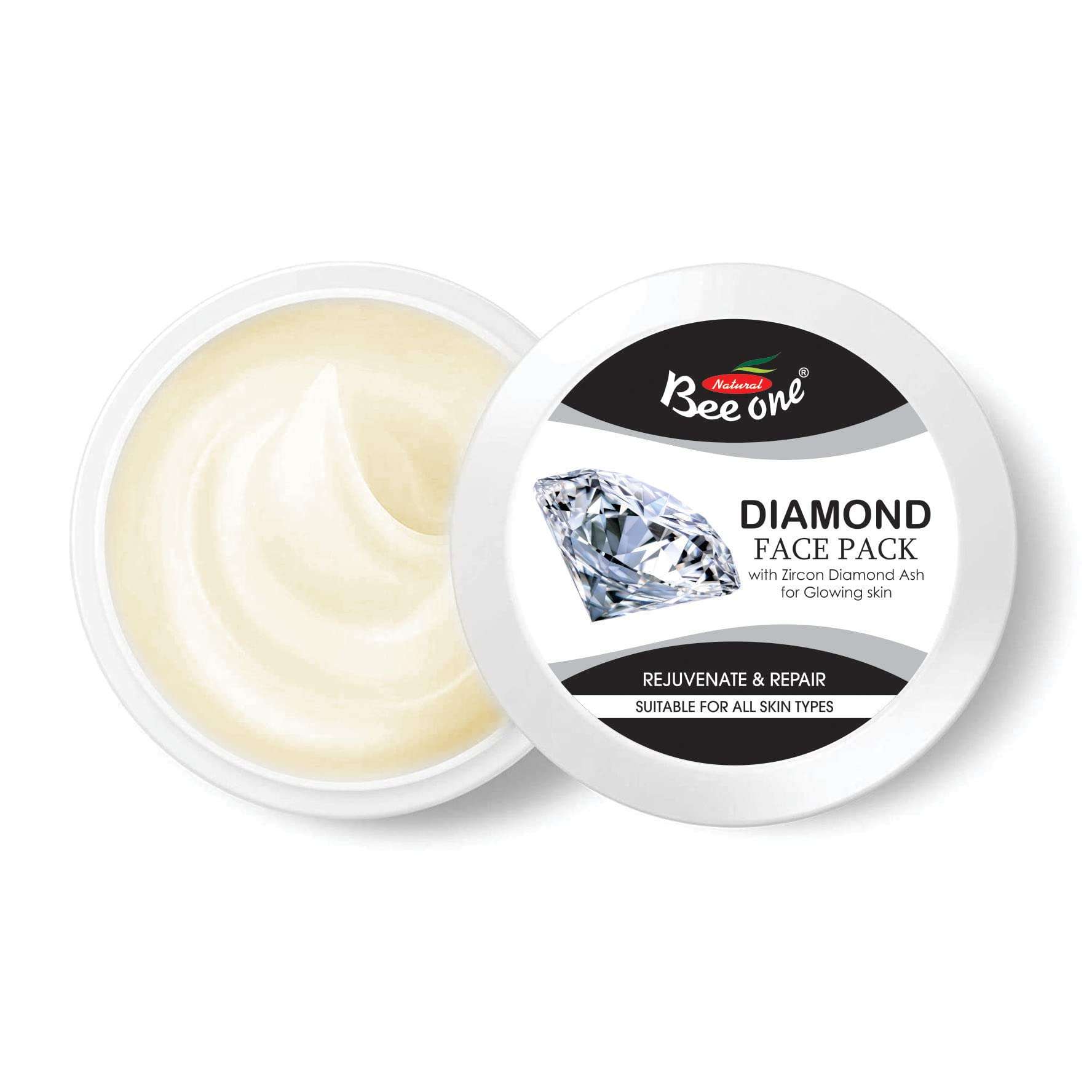 BEEONE FACE PACK DIAMOND 120 ML 4
