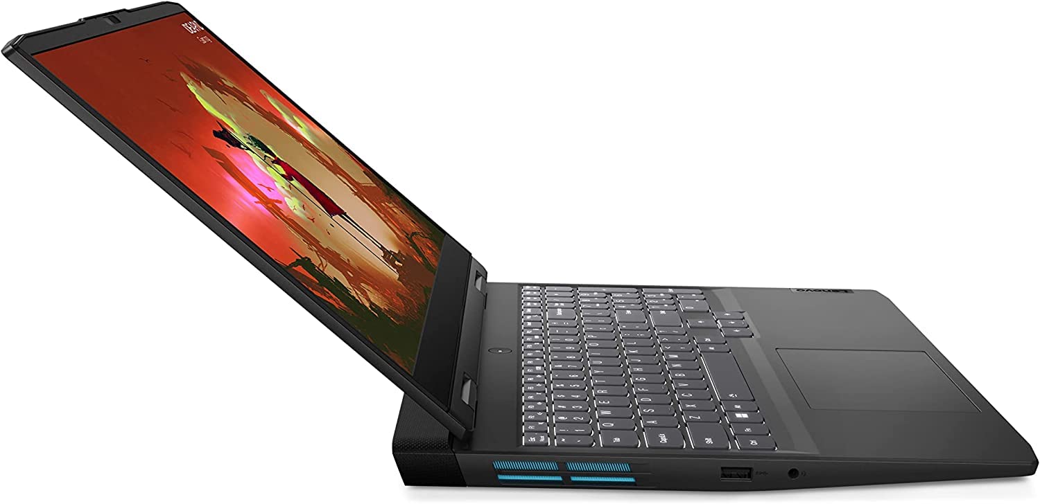 Lenovo IdeaPad Gaming 3 15 Laptop 15.6" FHD IPS 120Hz (FreeSync) AMD Ryzen 6000 Series Hexa-core Ryzen 5 6600H 8GB RAM 512GB SSD GeForce RTX 3050 4GB Graphic Backlit USB-C Nahimic Win11 + HDMI Cable 3