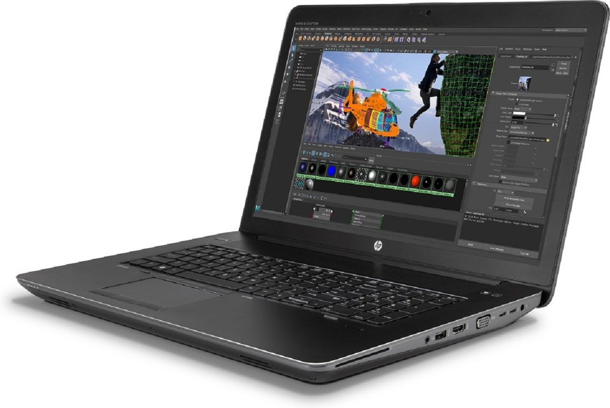 HP ZBook Studio 15 Mobile Workstation - i7-6700HQ Quad-Core - 15.6" UHD (3840 x 2160) IPS AG - 512GB SSD -16GB - NVIDIA Quadro M1000M (4GB) 5