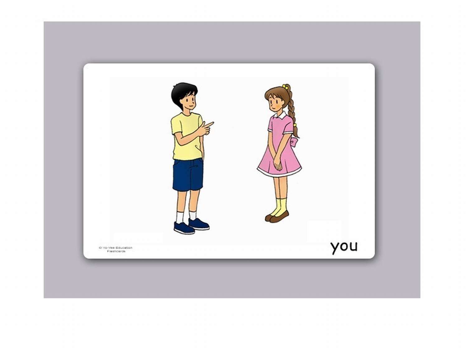 Pronouns, Possessive and Demonstrative Adjectives Flashcards 2