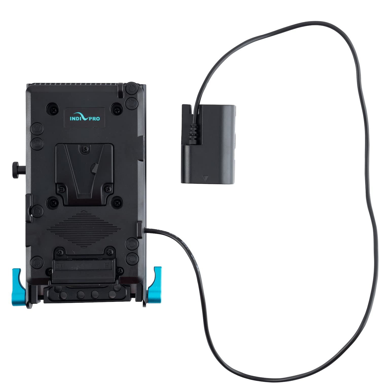 IndiPRO V-Mount Plate with Canon LP-E6 Dummy Battery