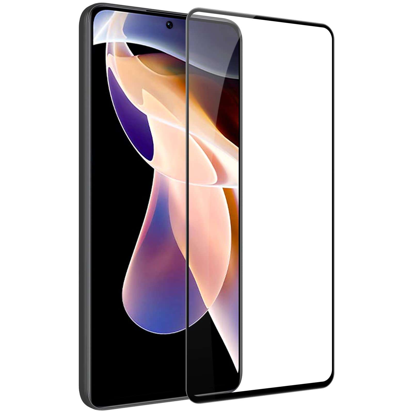 Nillkin Tempered Glass for Xiaomi 11i / 11i Hypercharge (6.67" Inch) CP+ Pro 0.3mm Thin Glass Edge Shaterproof Full Screen Coverage Explosion Proof Screen Protect Black Color 3