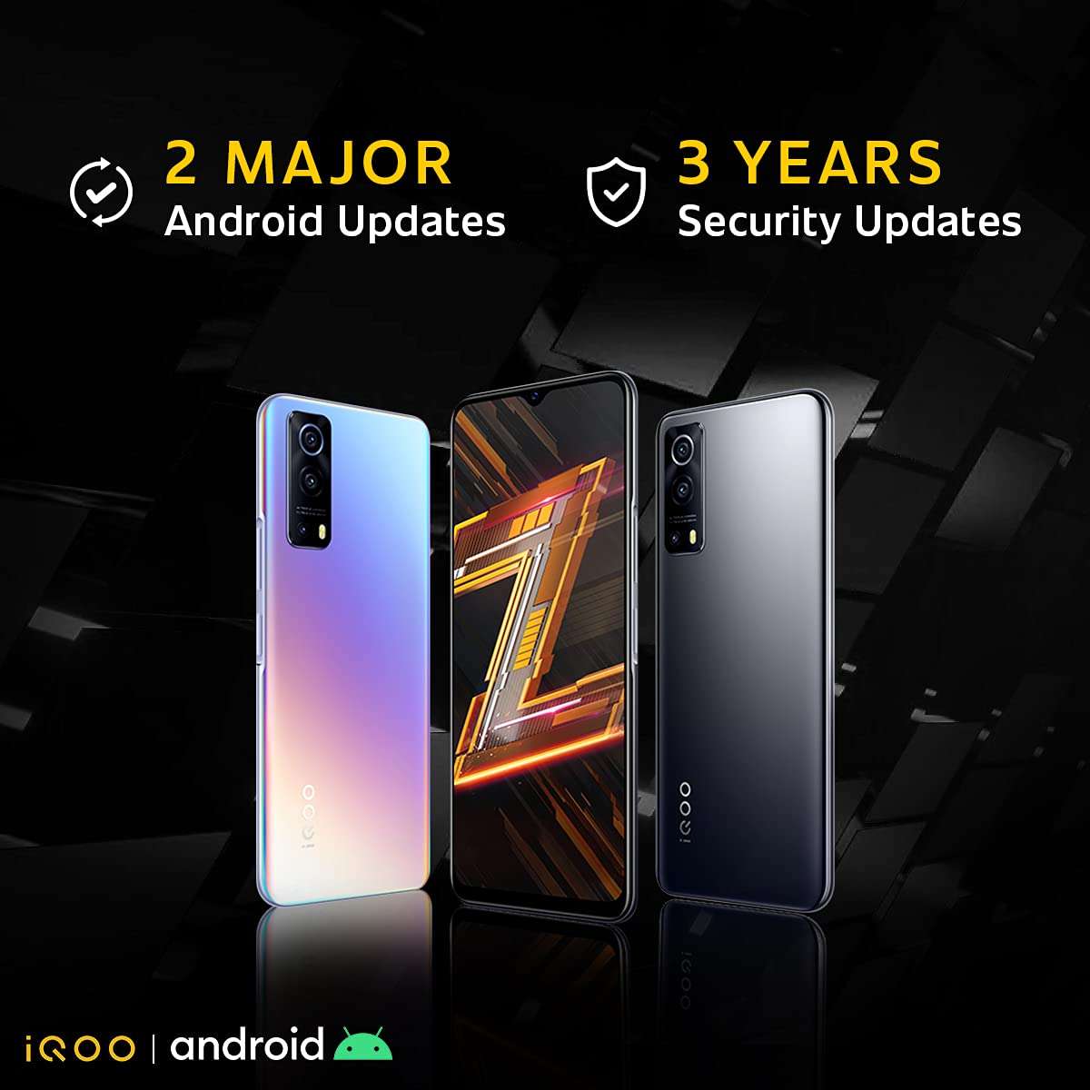 iQOO vivo Z3 5G (Ace Black, 6GB RAM, 128GB Storage) | India's First SD 768G 5G Processor | 55W FlashCharge | Upto 6 Months No Cost EMI 4