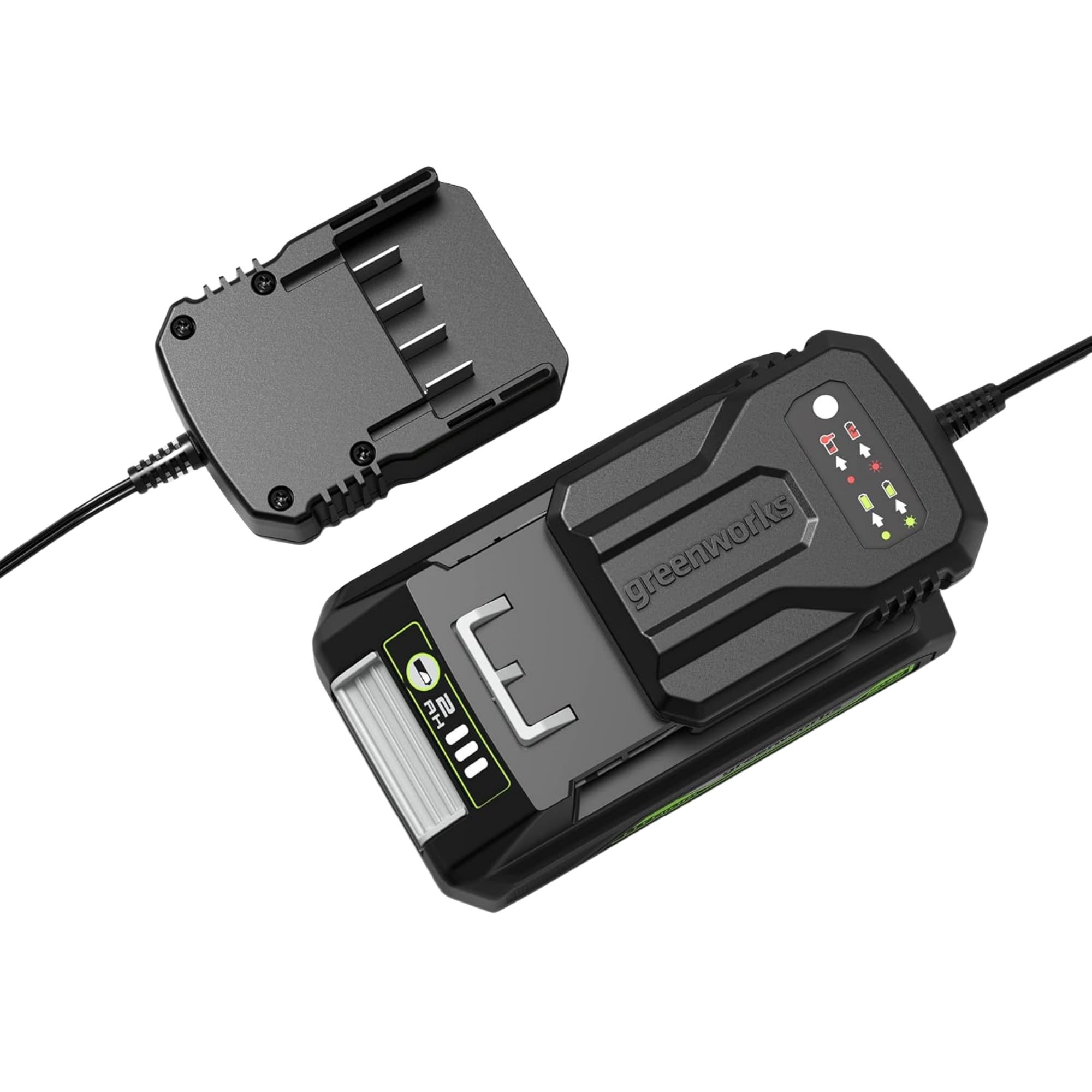 Greenworks 24V 2.0Ah USB Starter Kit with 2A Charger (Genuine Battery / 150+ Compatible Tools) 1
