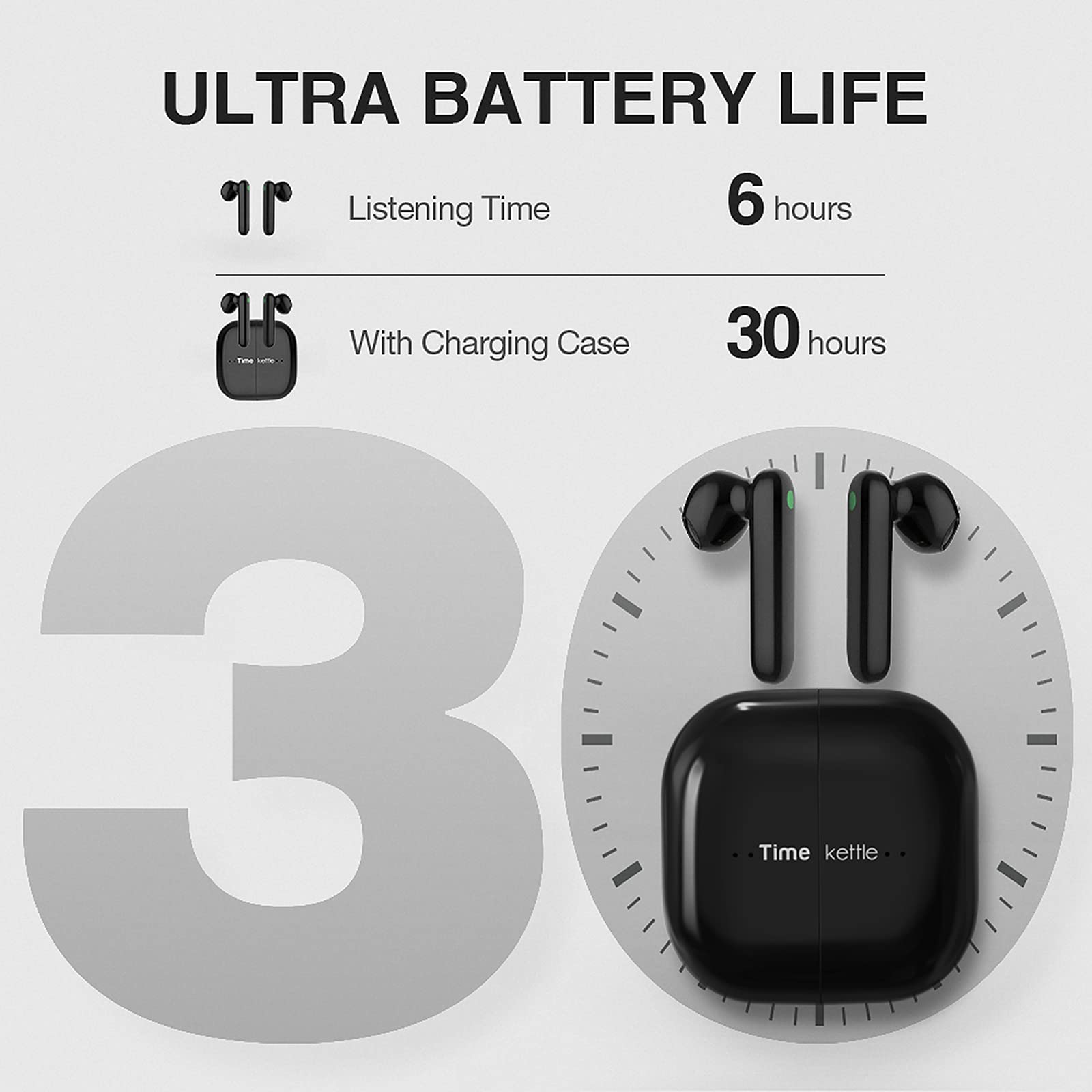 Timekettle M2 Language Translator Earbuds - Supports 40 Languages & 93 Accent Online, Instant Voice Language Translator with Bluetooth & APP, True Wireless Earbuds for Music and Call Fit iOS & Android 6