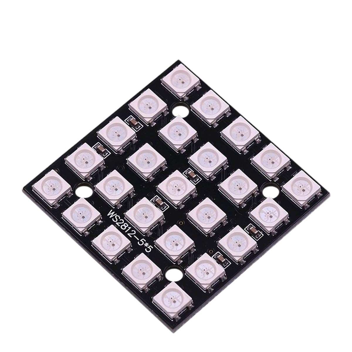 25 Bit WS2812B 5 * 5 Bit 5050 RGB LED Built in Full Color Drive Color Lamp Development Board New for Arrival 2025 High for Quality 1