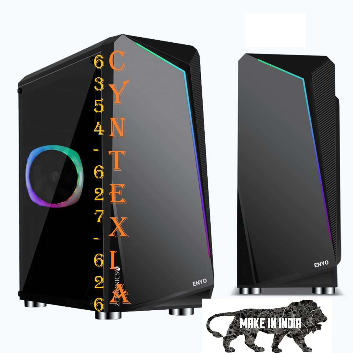 Cyntexia Computer Desktop PC (Core i7-2600 / 08GB RAM / 480GB SSD/HDMI/VGA/Ethernet/HD Graphics 2000) Basic Software Installed 1