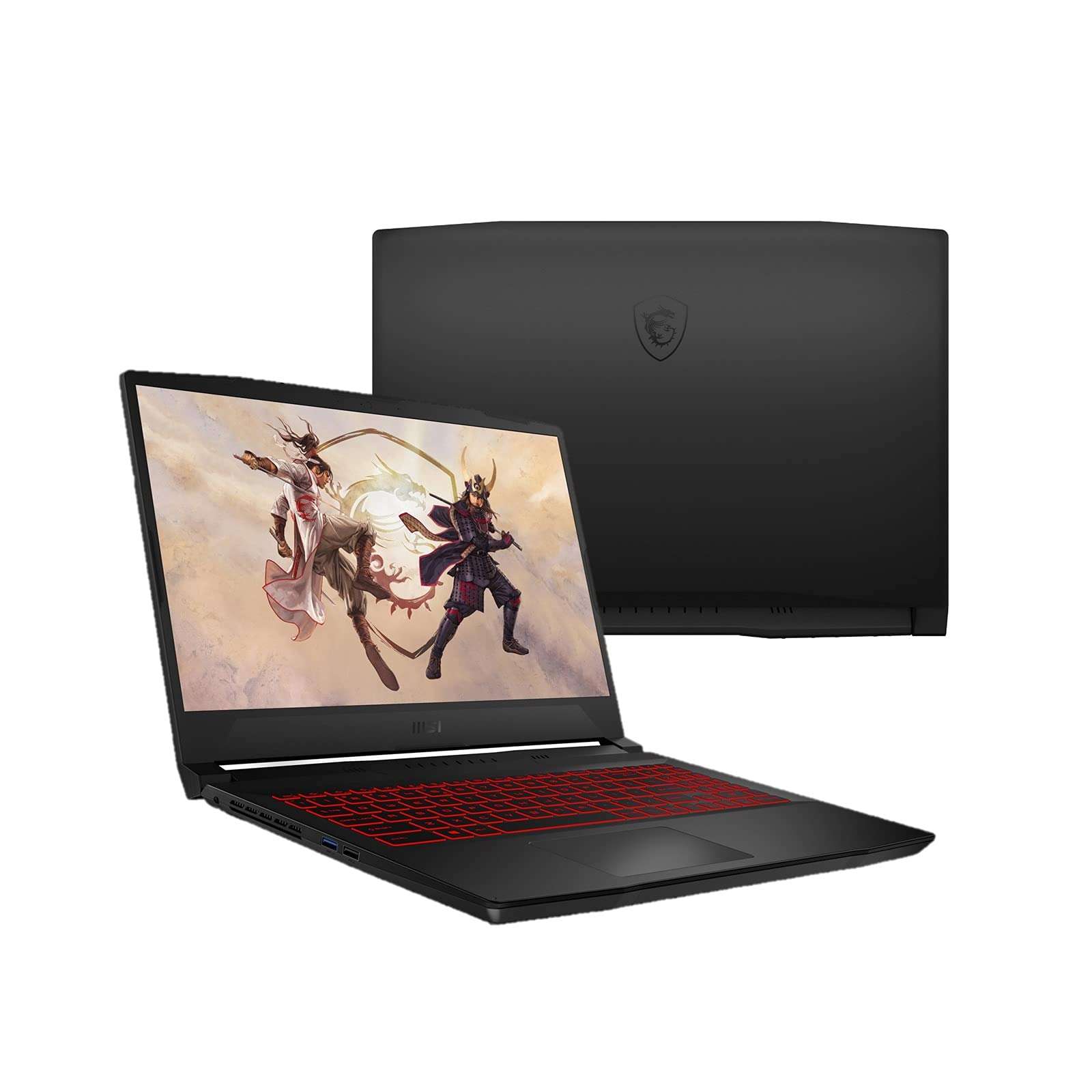 2022 MSI Katana GF66 12UGSK-836 (i7-12650H, 16GB RAM, 2X 1TB NVMe SSD, RTX 3070Ti 8GB, 15.6" 144Hz FHD, Windows 11) Gaming Laptop 1