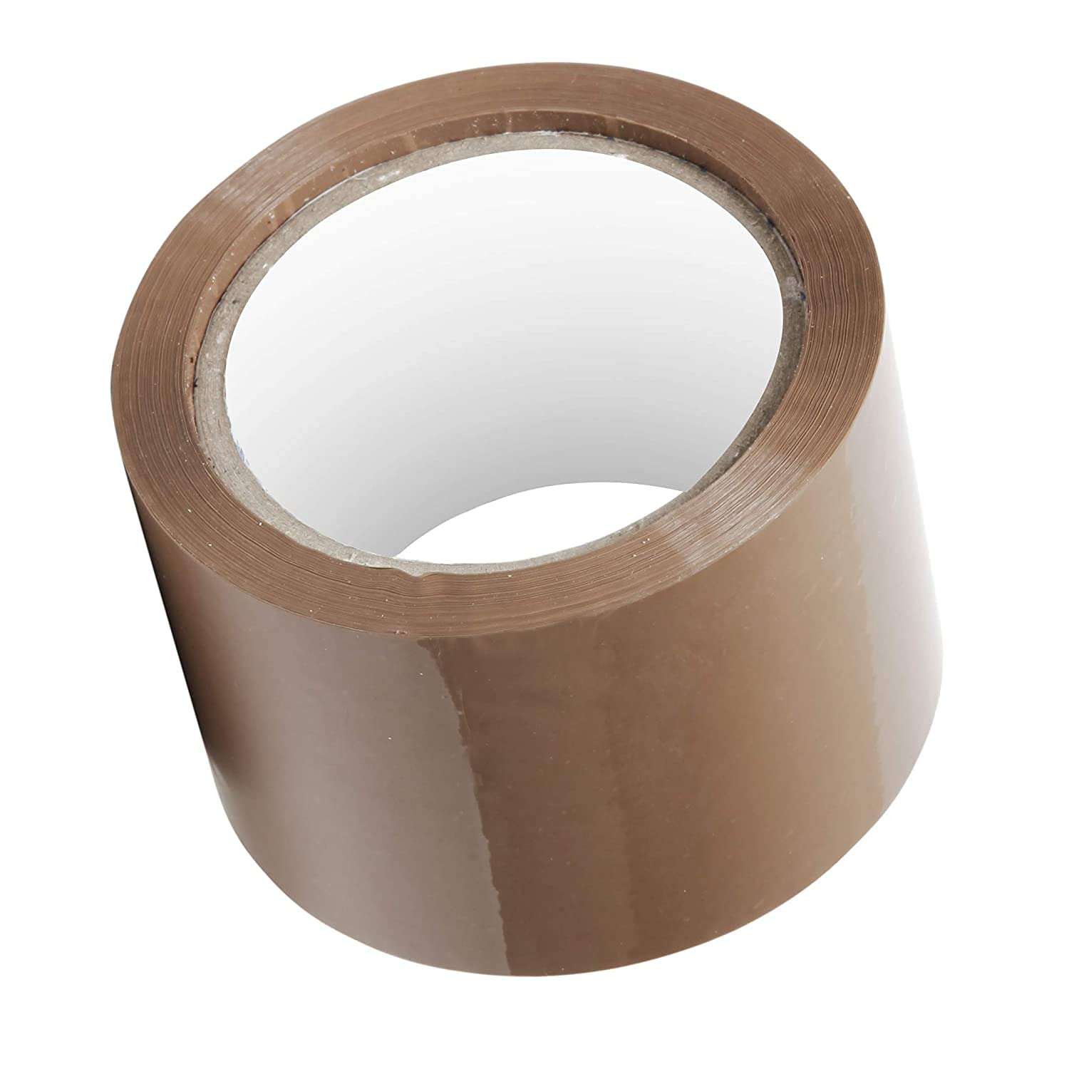 TimeTech Heavy Duty 2 Inch Pack of 6 Brown BOPP Tape Self Adhesive High-Strength Packing Tape Rolls, Packaging Tape | Brown Cello Tape | Industrial Tape for Home, Office use & Box Packing (65 Mtrs) 5