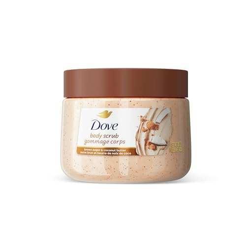 Dove Brown Sugar and Coconut Butter Body Scrub Exfoliates and Deeply Nourishes for Smooth, Radiant Skin 15 oz 1