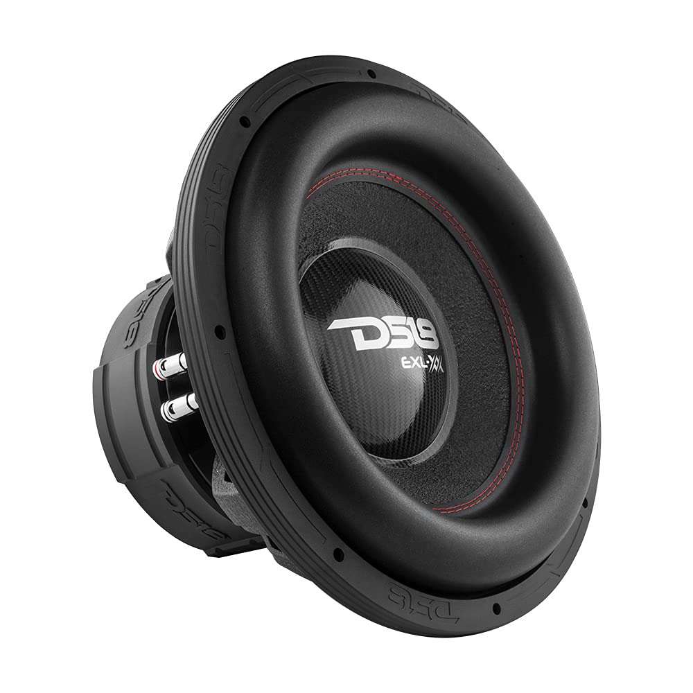 DS18 EXL-XX15.4DHE 15” High Excursion Car Subwoofer 4000 Watts Dual Voice Coil 4+4 Ohms (1 Speaker) 1