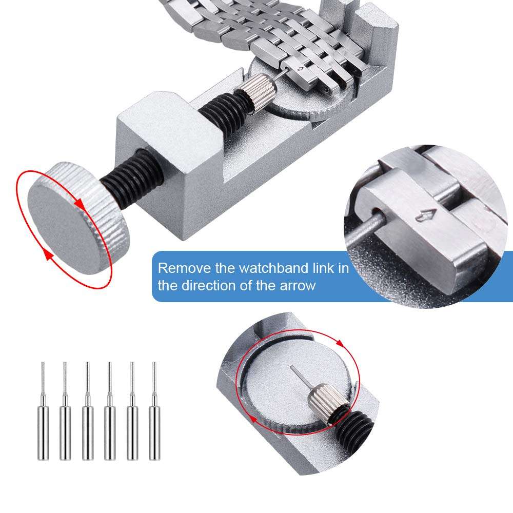 Vastar Watch Band Link Remover Tool - Watch Repair Kit, 29 Pieces Watch Link Remover Kit, Watch Band Tool 3