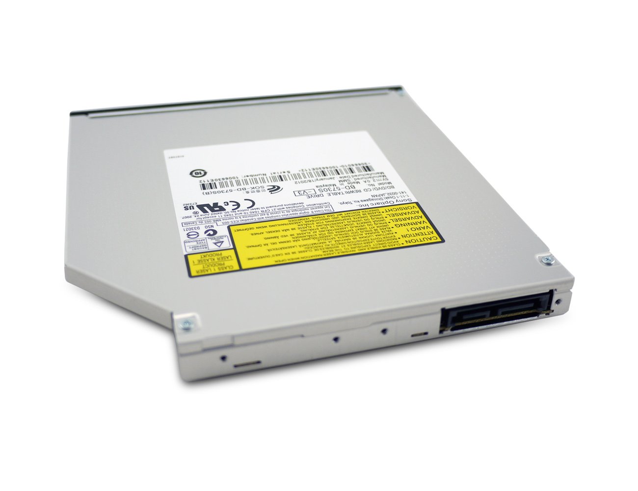 Excelshow SATA Blu-ray BD-R/RE Drive Burner Writer for Lenovo ThinkPad W510 W520 W530 6