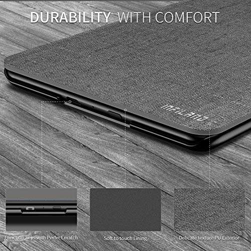 Infiland Kindle Paperwhite 2018 Case Compatible with Amazon Kindle Paperwhite 10th Generation 6 inches 2018 Release(Auto Wake/Sleep),Gray 3
