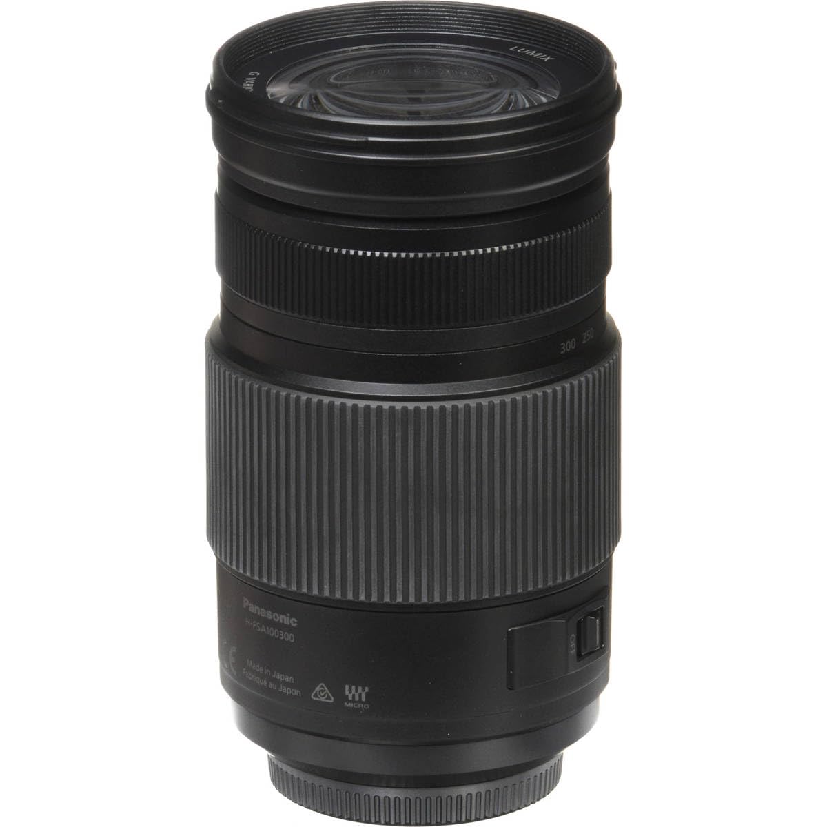Panasonic LUMIX G II Vario Lens, 100-300MM, MIRRORLESS Micro Four Thirds, Power O.I.S, H-FSA100300 (USA Black) 3