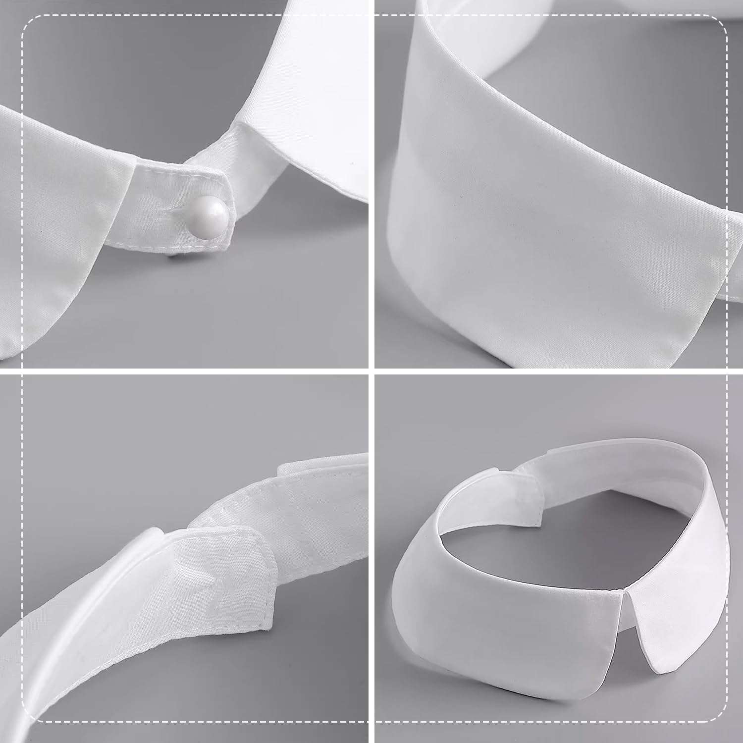 Joyci European New Women's Girls Faux False Collar Lapel Choker Peter Pan Necklace (02) 4