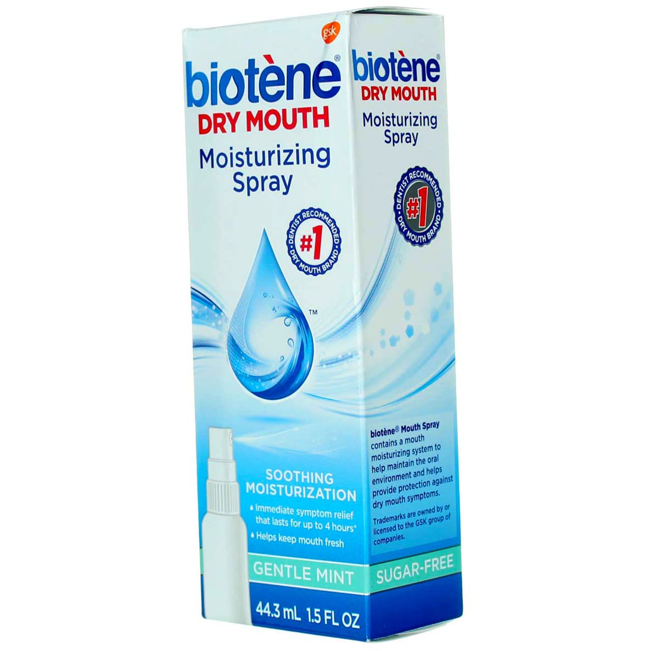Biotene Mouth Spray, Gentle Mint, 1.5 Ounce Bottle 3 Pack 6