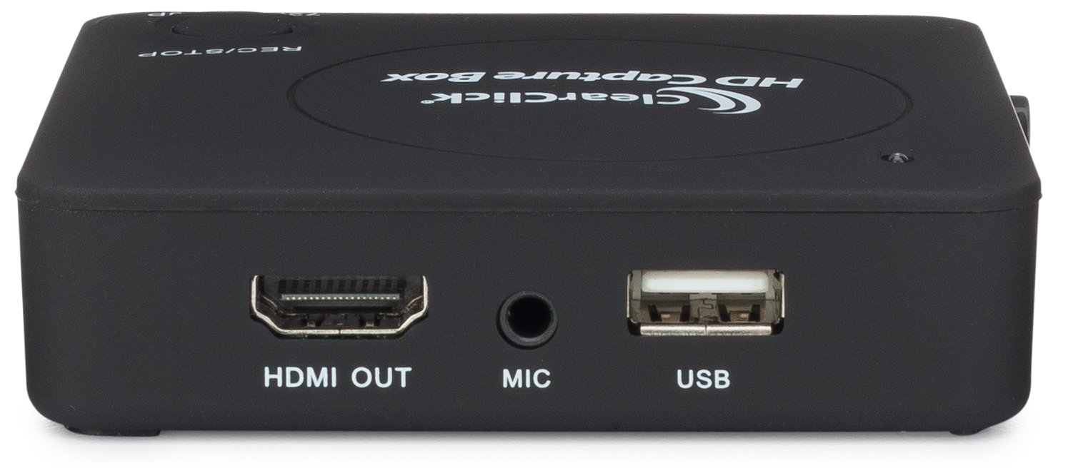 ClearClick HD Capture Box - Capture Video from Gaming Devices & HDMI Sources (No Computer Required) 3