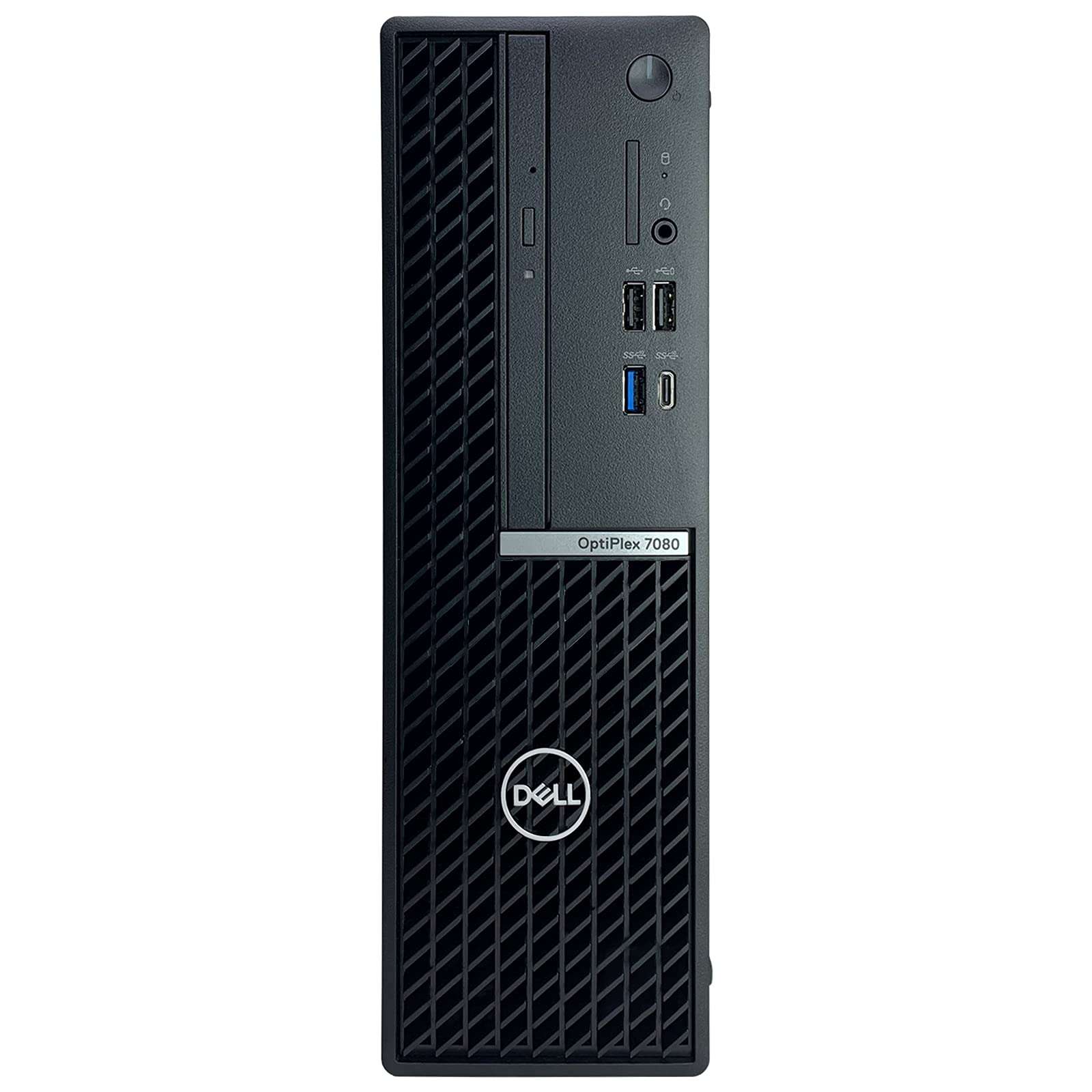 Dell OptiPlex 7080 SFF Small Form Factor Desktop Computer - 10th Gen Intel Core i7-10700 8-Core up to 4.80 GHz CPU, 32GB RAM, 256GB SSD + 3TB HDD, Intel UHD Graphics 630, DVD Writer, Windows 10 Pro 1