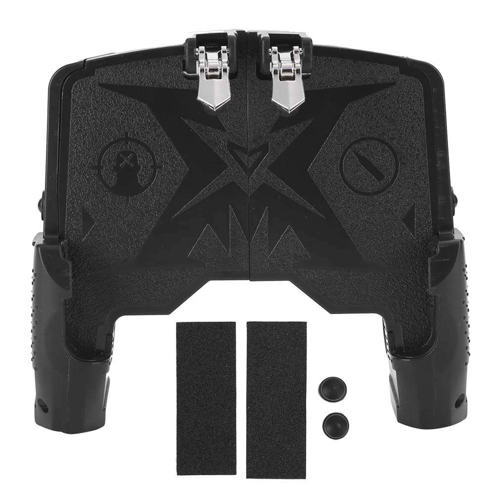 Mobile Phone Game Controller Wireless Gaming Controller Gamepad Joystick for PUBG/Call of Duty/Fortnite PUGB Helper for 4.7-6.5 inch Android/iOS Smartphone Ergonomic & Lightweight 6